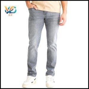 Slim Fit Stretch Denim Jeans, Medium Wash, Comfort Waistband